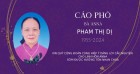 CÁO PHÓ