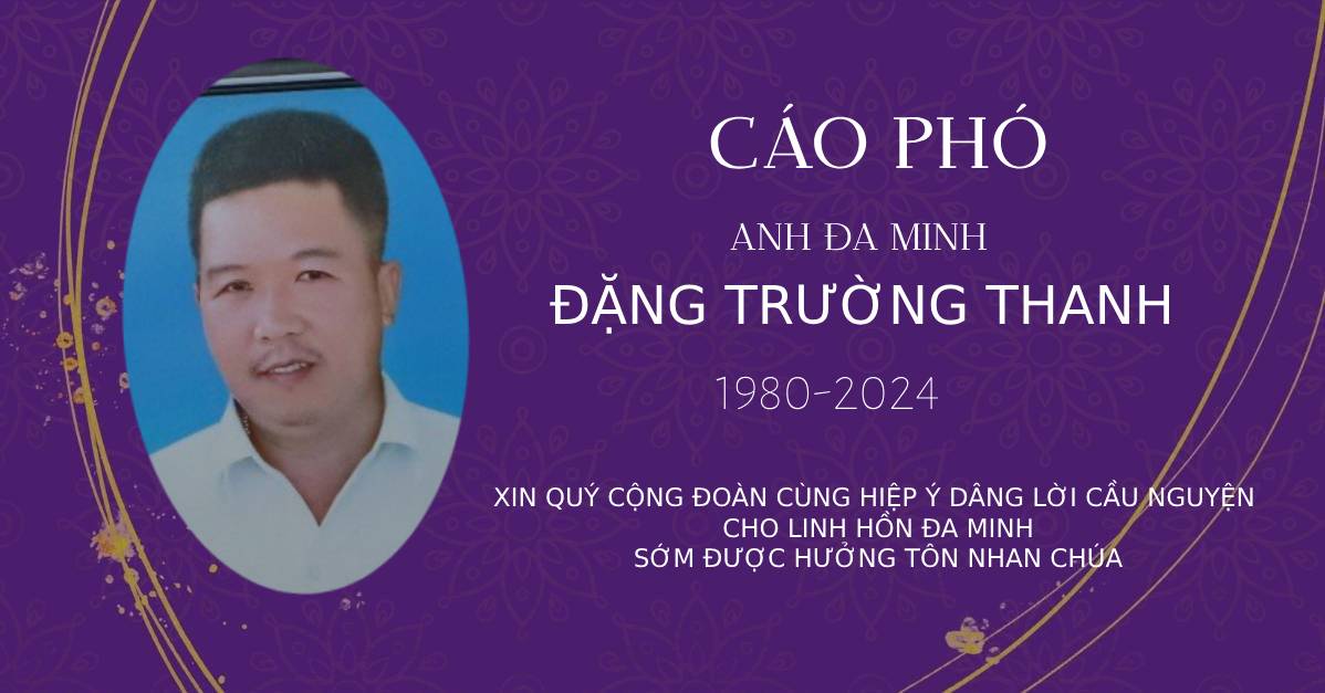 Anh Đa Minh Đặng Trường Thanh